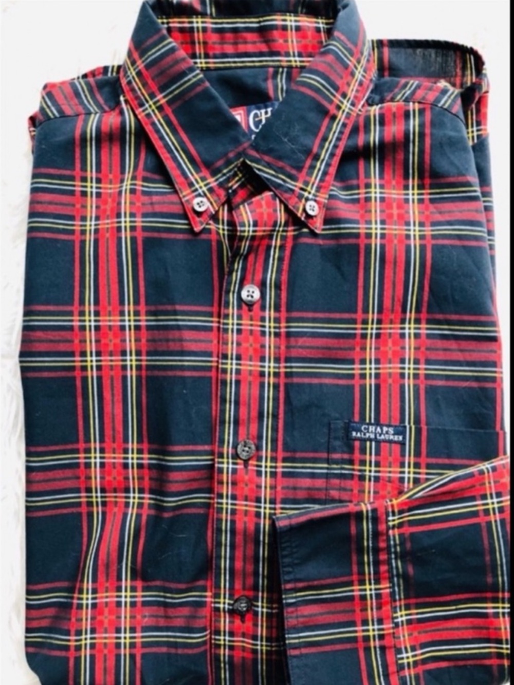 NWOT CHAPS Ralph Lauren Plaid Shirt